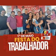 Festa do Trabalhador - 1º de Maio