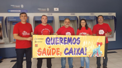 Dia de Luta em Defesa do Saúde Caixa