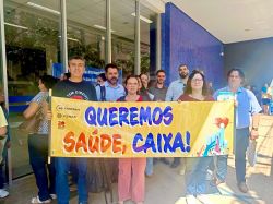 Dia Nacional de Luta por proposta decente para o Saúde Caixa