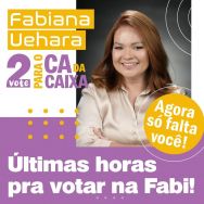 Eleições para o CA da Caixa: Você tem até às 18h para votar na Fabi!