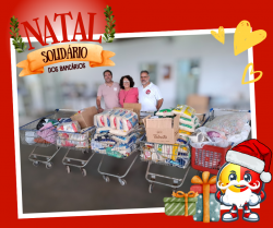 Natal Solidário fecha com chave de ouro fim de ano dos bancários de Araraquara