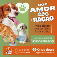 Sindicato promove Campanha 'Doe Ração, Doe Amor'