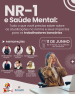 Seminário debaterá atualizações da NR-1 e seus impactos para os trabalhadores bancários