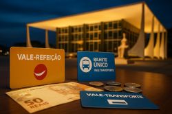 STF vai julgar contribuição ao INSS sobre vales-transporte e alimentação  