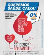 Solidariedade na luta pelo Saúde Caixa: entidades representativas dos empregados incentivam doação de sangue