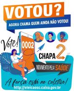 Já votou nas eleições do CUSC? Sua participação fortalece o Saúde Caixa!