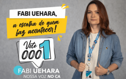 2º turno da eleição para o CA da Caixa começa nesta quarta-feira (18). Vote Fabiana Uehara - 0001!