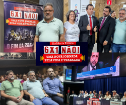 Bancários de Araraquara marcam presença na Alesp e reforçam luta pelo fim da escala 6×1 e por uma jornada mais justa Bancários de Araraquara marcam presença na Alesp e reforçam luta pelo fim da escala 6×1 e por uma jornada mais justa