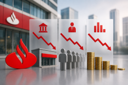 Santander reduz lucro no 1º trimestre de 2026 e mantém cortes de empregos e fechamento de unidades