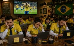 Negando pedido do Sindicato, Caixa exigirá compensação das horas em jogos do Brasil na Copa Negando pedido do Sindicato, Caixa exigirá compensação das horas em jogos do Brasil na Copa