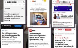 Paralisação dos bancários ganha repercussão na imprensa e expõe intransigência dos bancos na Campanha Nacional Paralisação dos bancários ganha repercussão na imprensa e expõe intransigência dos bancos na Campanha Nacional