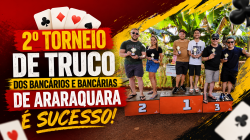 É truco! 2º Torneio dos Bancários reúne categoria em manhã de muita diversão