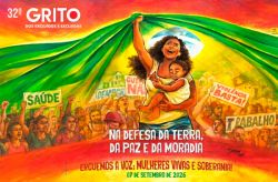 Grito dos Excluídos 2026 leva às ruas luta por terra, paz, moradia e soberania