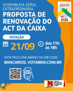 Assembleia na segunda-feira (21) avalia nova proposta da Caixa. Confira o edital
