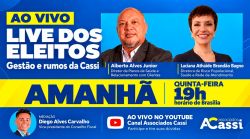 Live dos Eleitos debate gestão e perspectivas para o futuro da Cassi nesta quinta-feira (22)